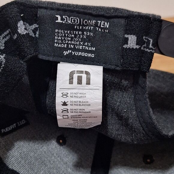 Travis Mathew Corduroy Bill Snap Back Baseball Cap Flex Fit 110 Yupoong Golf Hat - Picture 9 of 11